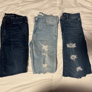 American Eagle and PacSun Jeggings